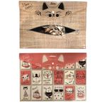 FLY COLOR Çıtçıtlı Dosya Seti 2 Adet Kedi Desenli