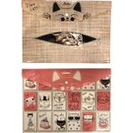 Fly Color Desenli Çıtçıtlı Dosya Seti 2'li A4 33x24 cm Renkli ve Eğlenceli Tasarım