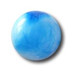 FLY FLQ Egzersiz Topu, Ayak Pompalı Pilates Yoga Topu - Fiziksel Terapi, Spor Salonu, Hamilelik ve Evde Egzersizler için Kaymaz Doğum Topu, Mavi-75 cm