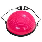 FLY FLU Balance Ball Trainer/Yoga Topu/Kaymaz Fitness Topu, Kilo Verme Topu/Denge Topu, Güçlü Jimnastik Topu, Şekillendirici Vücut Geliştirme, Güçlendirici Gövde, Kırmızı