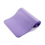 FLY FLU Yoga Minderi Kaymaz, 10 mm Ekstra Kalın 183 cm x 61 cm Yoga Minderi Kaymaz Fitness Tatsız Pilates Egzersiz Matı Antrenman Matı, E