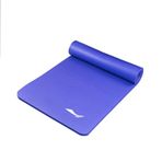 FLY FLU Yoga Minderleri, Acemi Fitness Dans Matı, Ev Bayanlar Slip, Kalınlık, Genişlik, Uzun 8 mm Spor, Uyku Matı, Evde Yoga Minderleri, Mavi - 10 mm