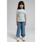 Fly Kız Çocuk T-Shirt A.mavi - 6 - Açık Mavi