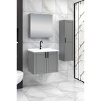 Fly Mobilya %100 Mdf 65 cm Riva Banyo Dolabı + 30 cm Riva Boy Dolabı