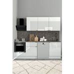Fly Mobilya 240 Cm %100 Mdf Tezgahlı Efil Ankastre Mutfak Dolabı