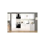 Fly Mobilya 300 Cm %100 Mdf Tezgahlı Efil Ankastre Mutfak Dolabı Beyaz