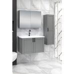 Fly Mobilya 80 cm Riva Banyo Dolabı + 30 cm Riva Boy Dolabı