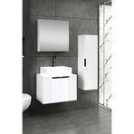 Fly Mobilya Chester Banyo Dolabı 65 cm + Boy Dolabı 30 cm Beyaz