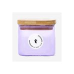 Flying Tiger Copenhagen Bambu Kapaklı Mor Cam Saklama Kabı 200 ml