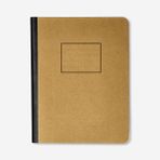 Flying Tiger Copenhagen Kraft Kapaklı Çizgili A5 Defter