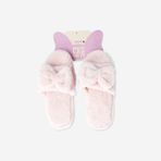 Flying Tiger Copenhagen Pembe Fiyonk Detaylı Peluş Terlik 38/39