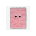 Flying Tiger Copenhagen Pembe Peluş Çizgisiz A5 Defter