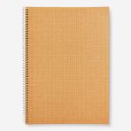Flying Tiger Copenhagen Spiralli Kareli Kraft Kapaklı Defter A4