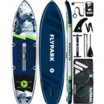 Flypark 335X89x15 Cm Şişme Paddle Board – Şişme Sup Board 195 Kg Taşıma Kapasiteli Aile & Yoga Sup Şişme Sörf Tahtası