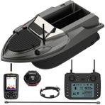 Flytec V080 800M Menzilli, Gps'li, 180 Konumlu, Oto Eve Dönüş, 15 Km/S Hızlı, Yüksek Kapasiteli Batarya, Balık, Sazan Yemleme Teknesi ve Botu - Sonarlı Paket