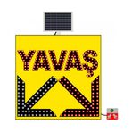 FM Trafik 1000x1000 mm Yavaş Çift Yönlü Ok