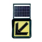 FM Trafik 11860FLS 30x30 cm Solar Ledli Flaşör Lamba
