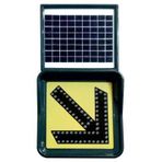 FM Trafik 11862FLS 30x30 cm Solar Ledli Flaşör Lamba