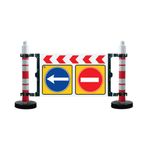 FM Trafik 120x180 cm Dubalı Uyarı Levhalı Bariyer