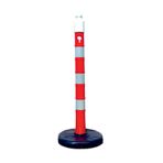 FM Trafik 12420DBR 80 mm Dubalı Uyarı Dikmesi