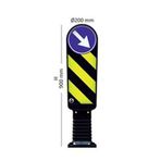 FM Trafik 200 mm Esnek Refüj Başı Levhası