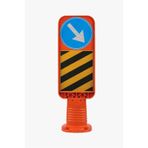 FM Trafik 300 mm Esnek Refüj Başı Tabelası