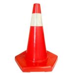 FM Trafik 50 cm Tek Reflektifli Pvc Koni