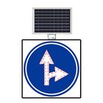 FM Trafik 600x600 mm İleri Ve Sağa Mecburi Yön