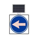 FM Trafik 600x600 mm Soldan Gidiniz
