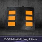 FM Trafik 60x50 Reflektörlü Kauçuk Kasis