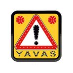 FM Trafik 60x60 cm Yavaş Ac Ledli Yol Bakım Levhası