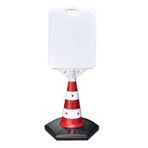 FM Trafik Büyük Duba 118 cm 42x48 Reklam Dubası
