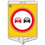 FM Trafik Sollama Yasak Dikdörtgen Uyarı Levhası