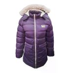 Fmf Company F01479 Cocuk Kiz Sisme Dolum Kapusonlu Kaban