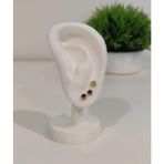 FMK HOBBY Kulak Şeklinde Ayaklı Küpe Standı,küpe Sergileme Standı,takı Organizatör - Beyaz - 4.5X8.5