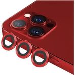 FMK Iphone Uyumlu Kamera Lens Koruyucu Cam 11 Pro/11 Pro Max/12 Pro Kırmızı