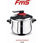 Fms 5 LT Lt Matik Düdüklü Tencere - Kırmızı - 6 L