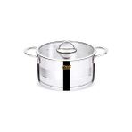 FMS FMS-1004S-24 Silindir 24 cm Derin Çelik Tencere