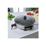 FMS Gri 40 CM Elektrikli Tencere Pizzamatik