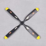 FMS RC Uçak Parçası - Pervane 7,5×4 (4 Bıçak) 800 mm P51 V2 / F4U V2 için