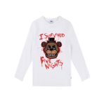 Fnaf Game Tshirt Oyun Uzun Kol Tişört Unisex (TTFNAFUKB02, 12-13 Yaş)