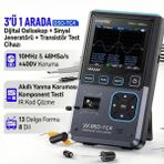 Fnirsi DSO-TC4 10MHz 48MS/s 3in1 Osiloskop Transistör Test ve Sinyal Jeneratörü