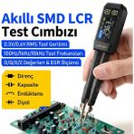 FNIRSI Mini Akıllı Dijital Cımbız LCR SMD ESR Transistör Test Cihazı %50 LCR-ST1