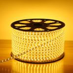 Foblight IP65 Dış Mekan 220 Volt 3 Çipli 5050 Amber Şerit (Hortum Led) + Fiş - 100 m