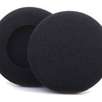 fobun 5 cm Kulaklık Pedi Mp3 Kulaklık Süngeri Mp4 Kulaklık Yastığı 5 cm Px 100 KSC50 Kulaklık Süngeri - Siyah