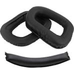 fobun Logitech G930 G430 F450 G432 G332 G231 G230 Kulaklık Pedi Kulaklık Süngeri G930 G430 F450 G432 G332 G231 G230 Model Kulaklık Sünger Kulaklık Yastığı - Koyu Siyah