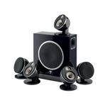Focal Dôme Keten Paketi 5.1.2 Ev Sineması Sistemi Uyumlu - Siyah
