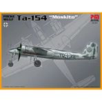 Focke Wulf Ta 154 Moskito Pm Model Gece Avcı Uçağı Demonte Plastik Maketi
