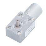 Fockety DC24V Dişli Motor, Mikro Elektrik Motorları Kendinden Kilitlemeli Hız Düşürme Kapı Açıcılar için Mini Vinçler için Standart Boyut