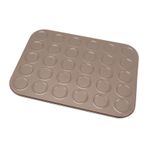 Fockety Makaron Kek Tavası, Yapışmaz Makaron Pişirme Tepsisi, Ev Tipi Metal Makaron Bisküvi, Fırın Pişirme için Kurabiye Fırını, Karbon Çelik Çıtır Pasta Tabağı Kendin Yap Mutfak Pişirme Aletleri
